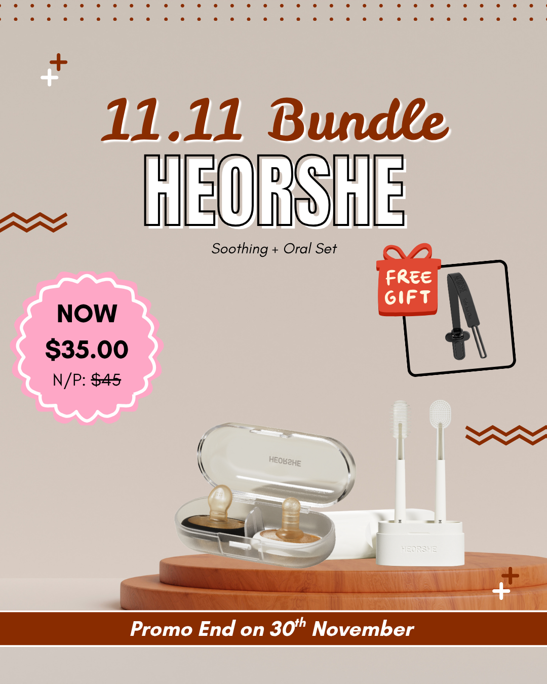 11.11 Bundle: Soothing + Oral Set