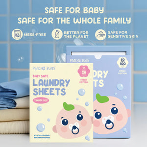 Baby Safe Laundry Sheets - Travel Size