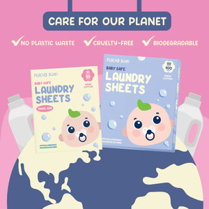 Baby Safe Laundry Sheets - Travel Size