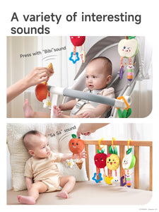 Fruits Hanging Rattles Set V2