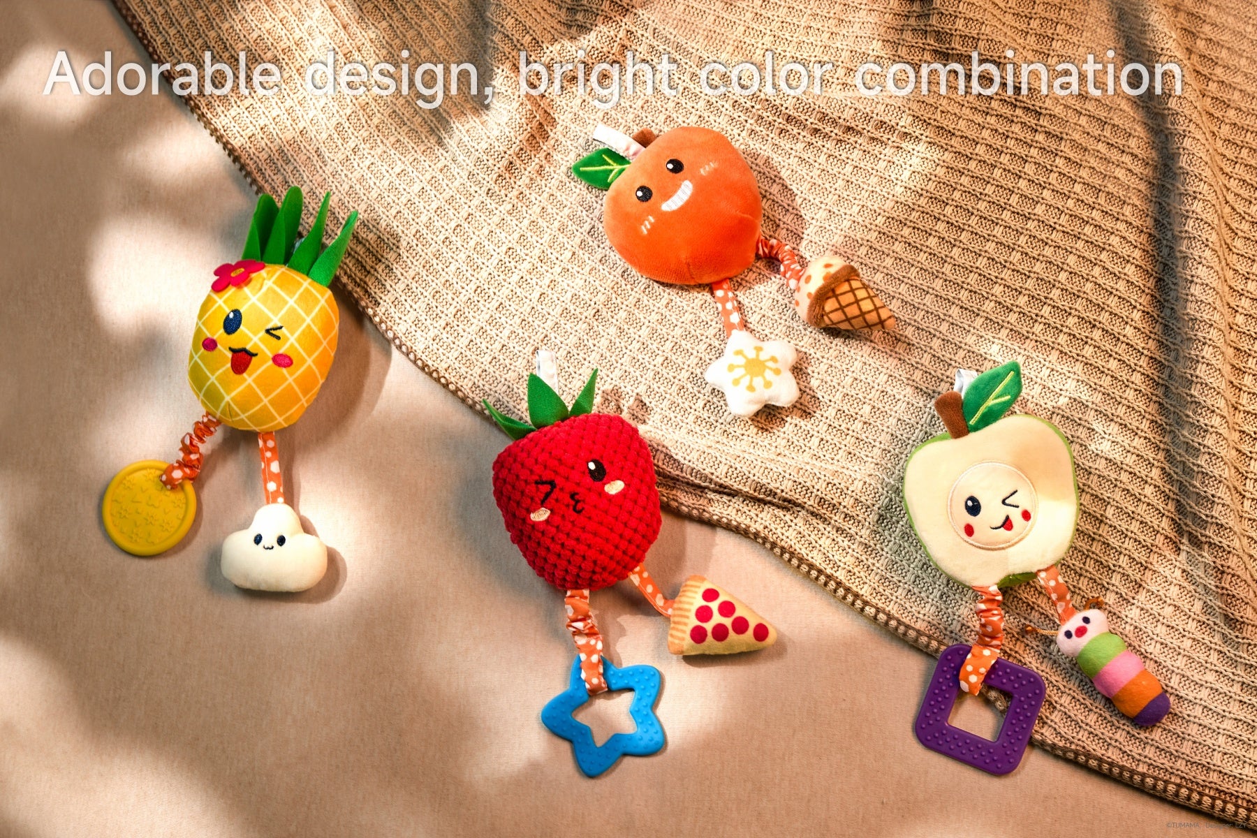 Fruits Hanging Rattles Set V2