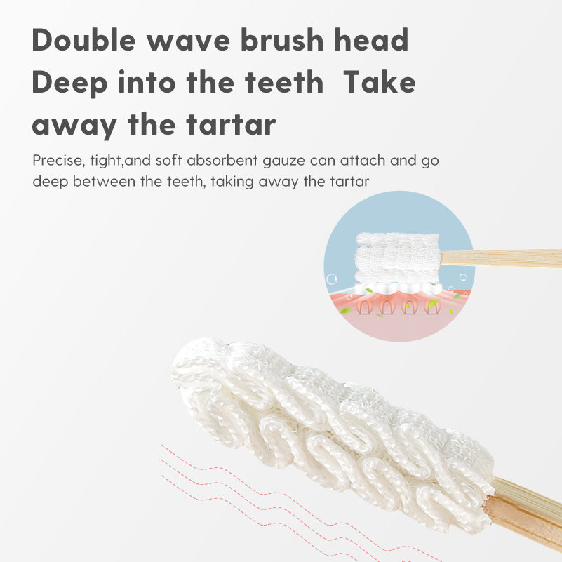 Baby Disposable Gauze Toothbrush