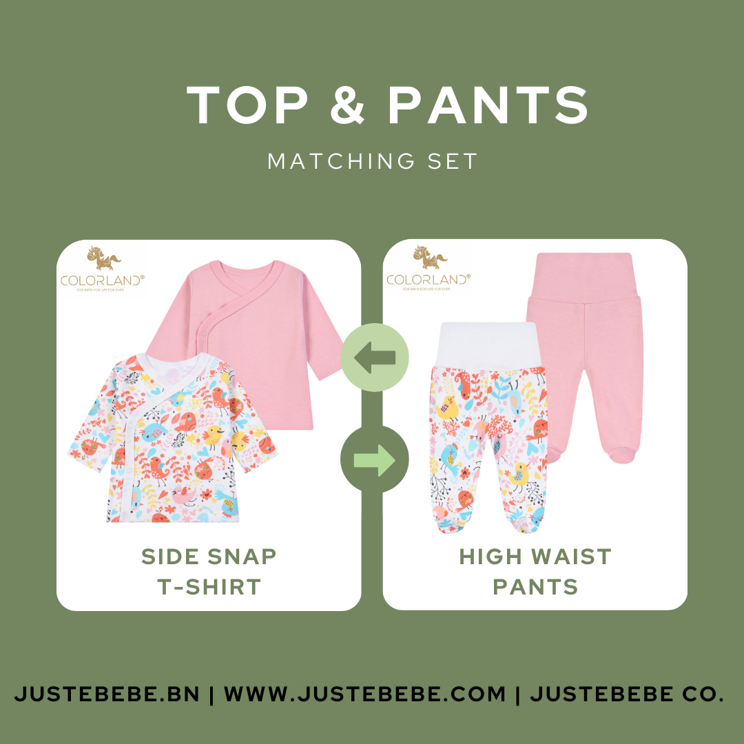 Petal Nest Matching Set (Top + Pants)