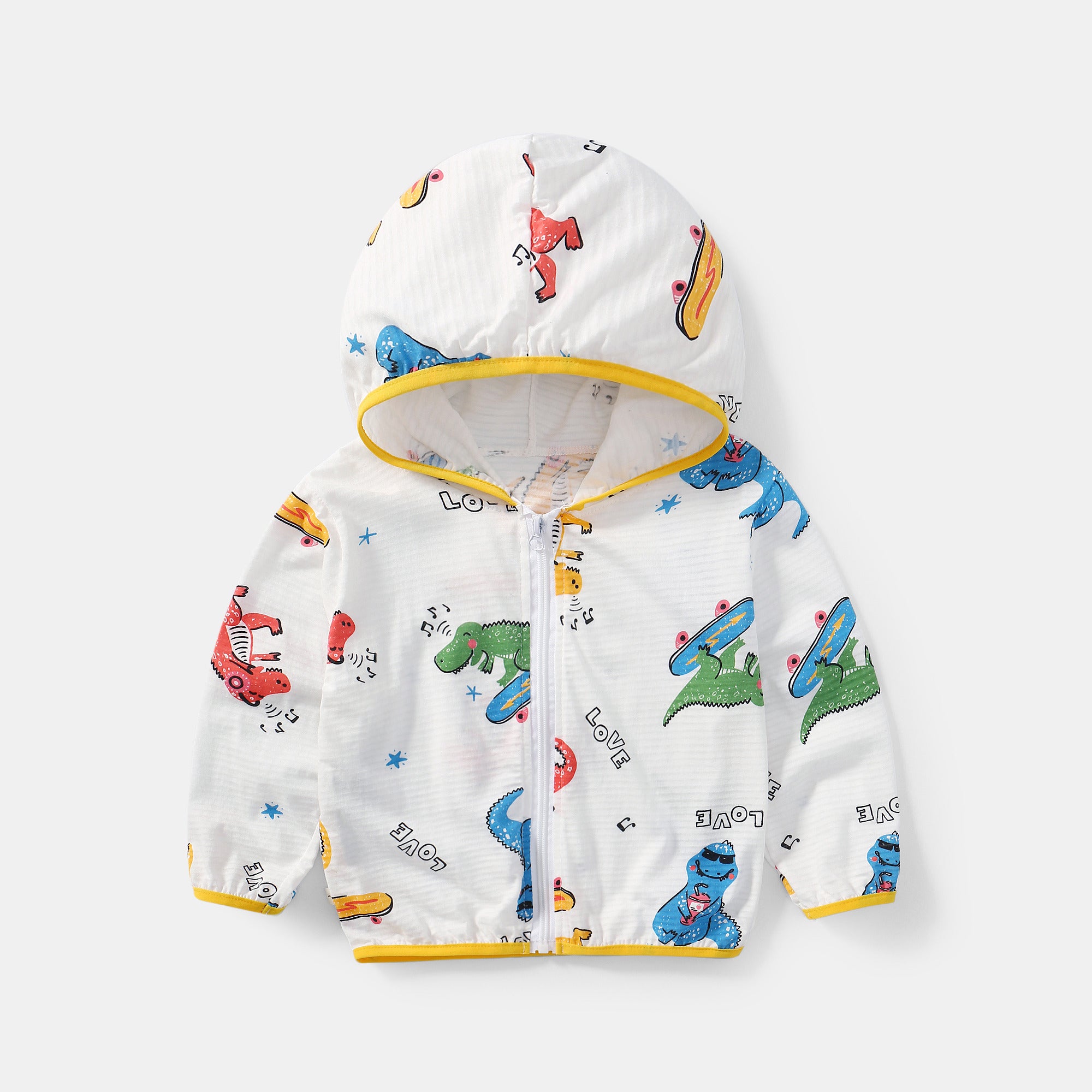 Dinosaur Anti-UV Hoodie Jacket