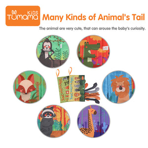 Animal Tails Cloth Book