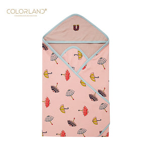 Umbrella Party Swaddle Blanket