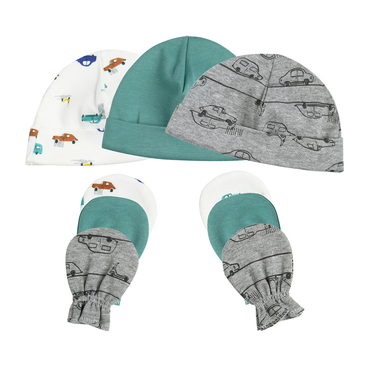 The Cars Hat & Mitten