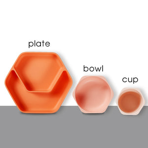 PINK Feeding Set & Dental Sippy Cup Set [SET A]